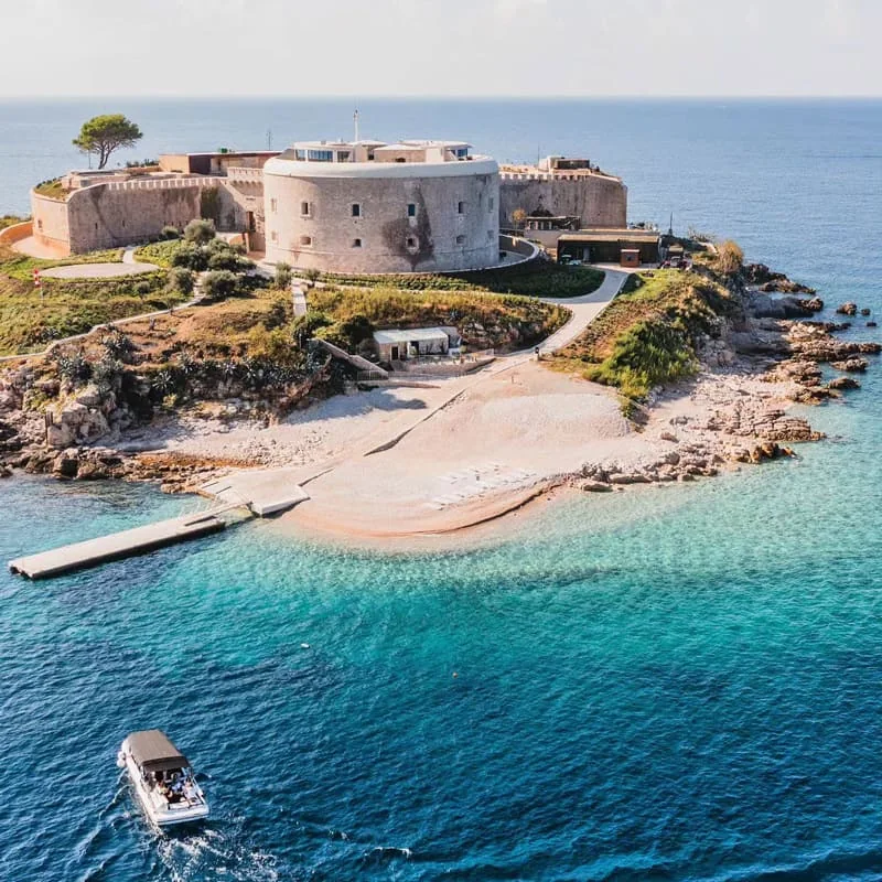 Mamula & Submarine Tunnel Tour